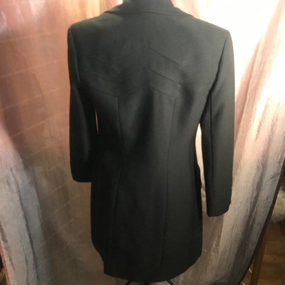 Parallel Black trench coat - Picture 3 of 7